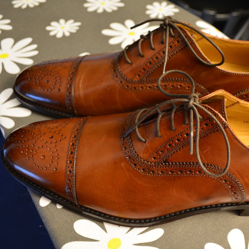 J Peterman Captoe Shoes 11.5 New